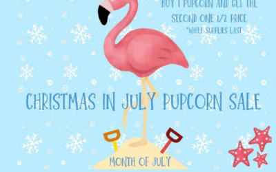 Christmas in July Pupcorn Sale