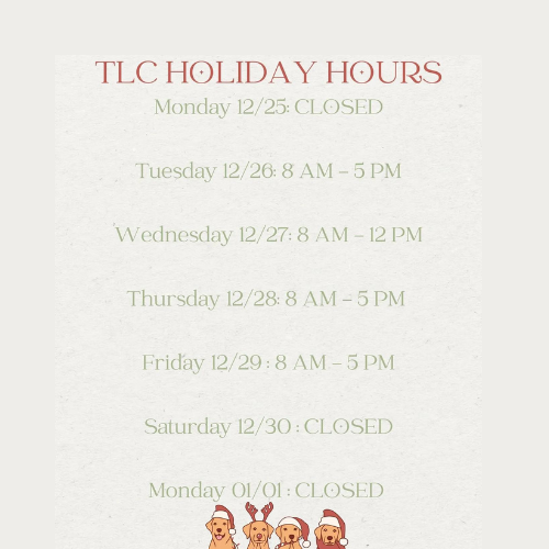 TLC Holidays Hours